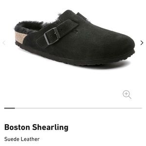 New In Box Birkenstock Shearling Clogs